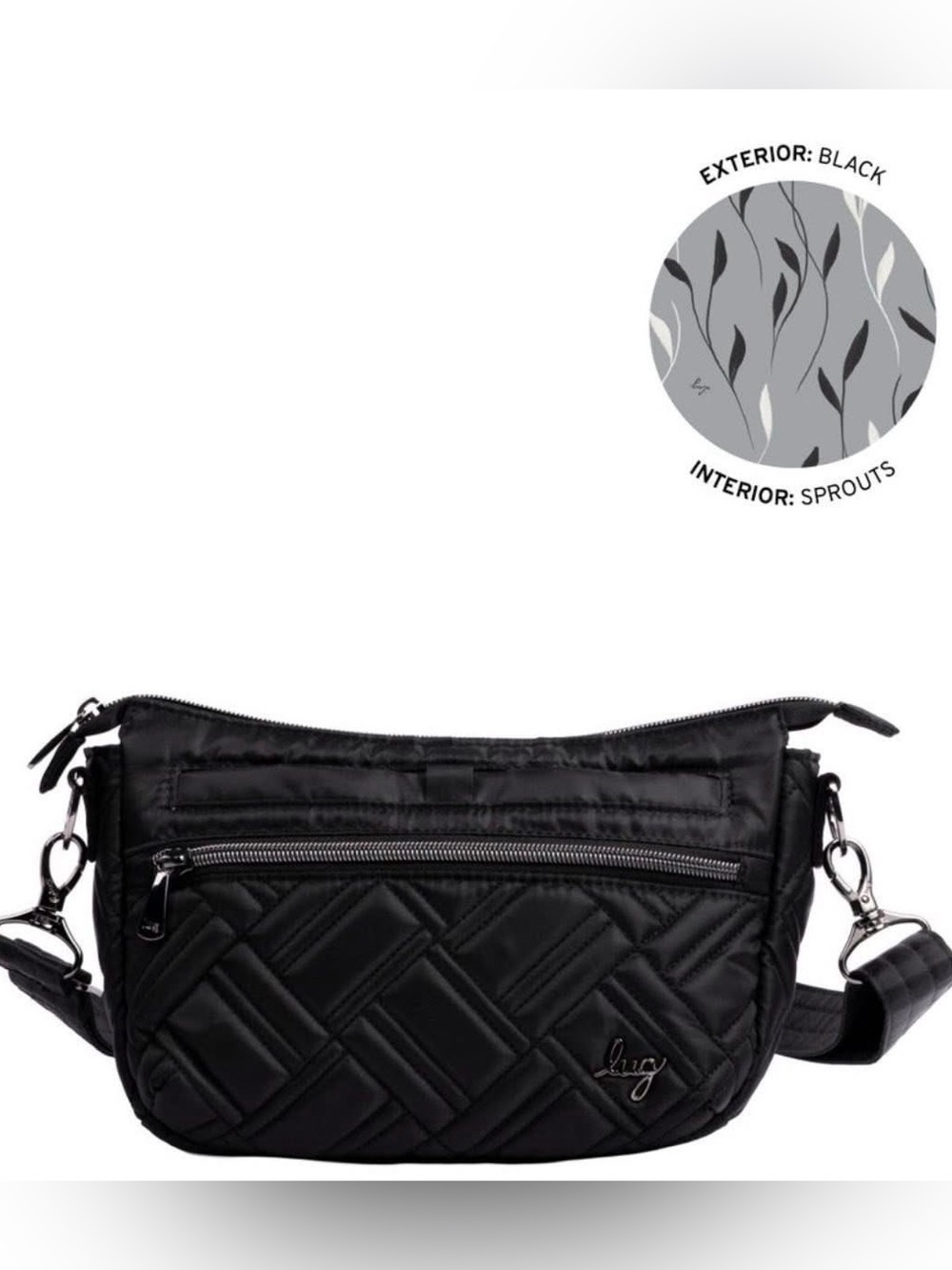 Lug Dash Crossbody - Black NWT